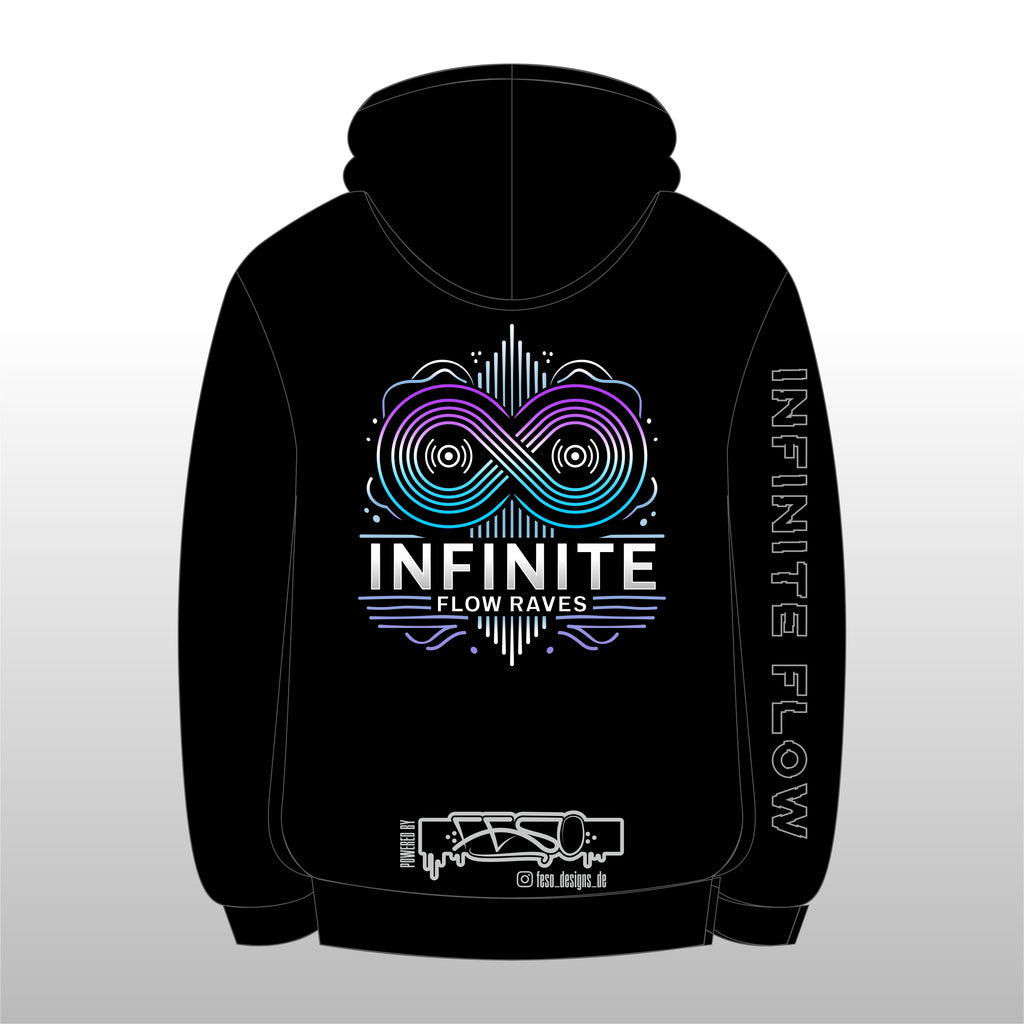 Hoodie mit Logo+Armprint